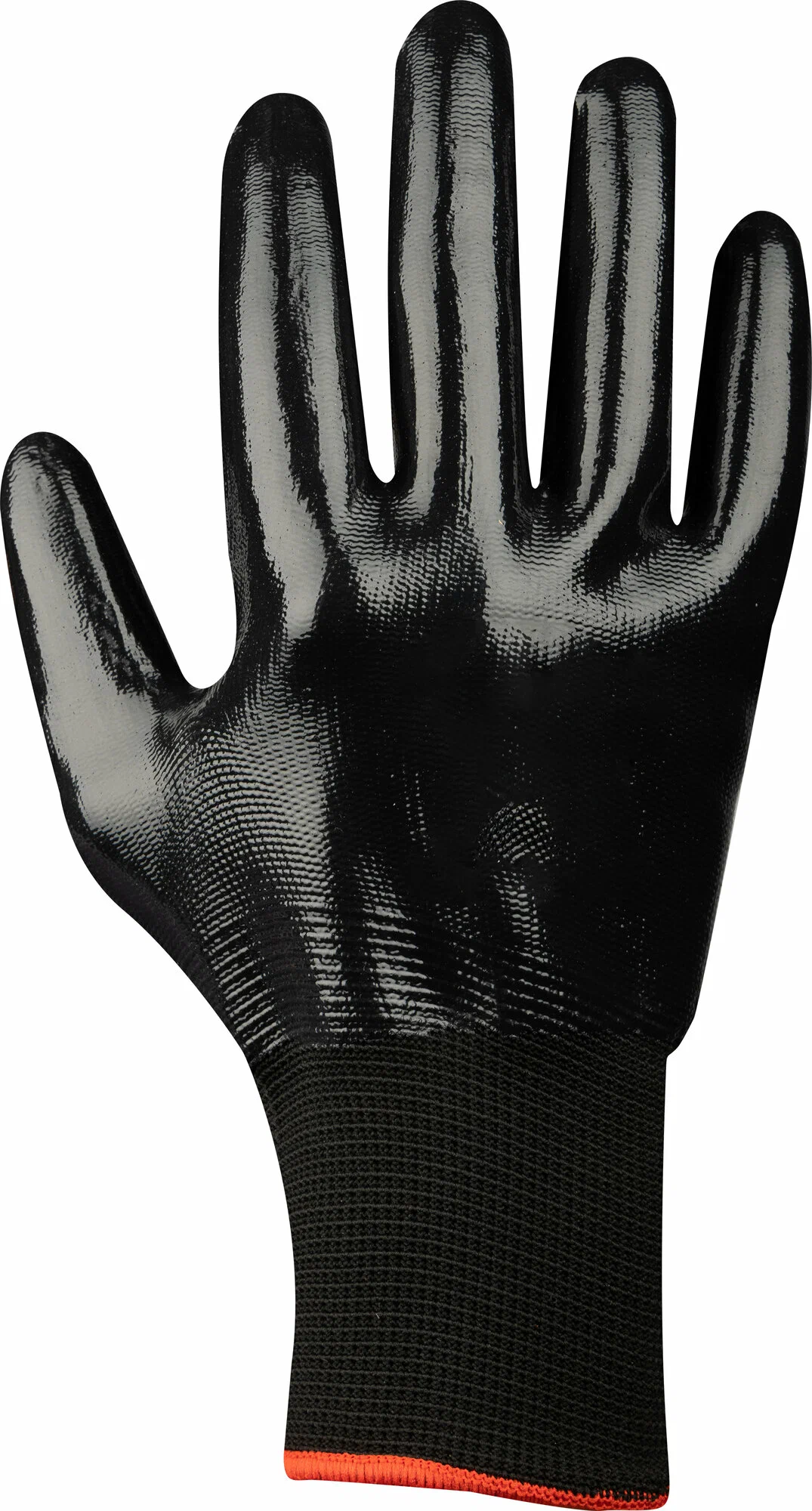 Перчатки нейлоновые с черным нитриловым покрытием "Дублин"