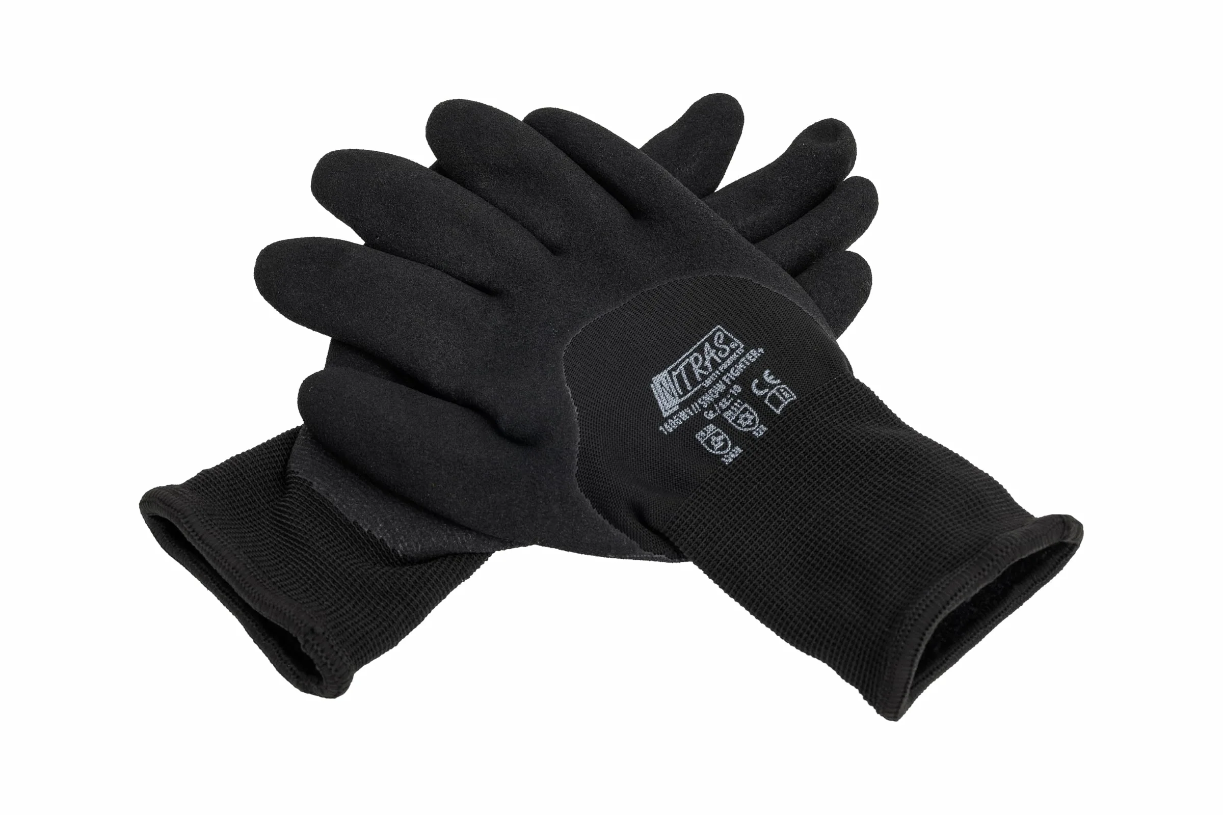 Перчатки нейлоновые морозостойкие с неполным нитриловым покрытием "Дублин"